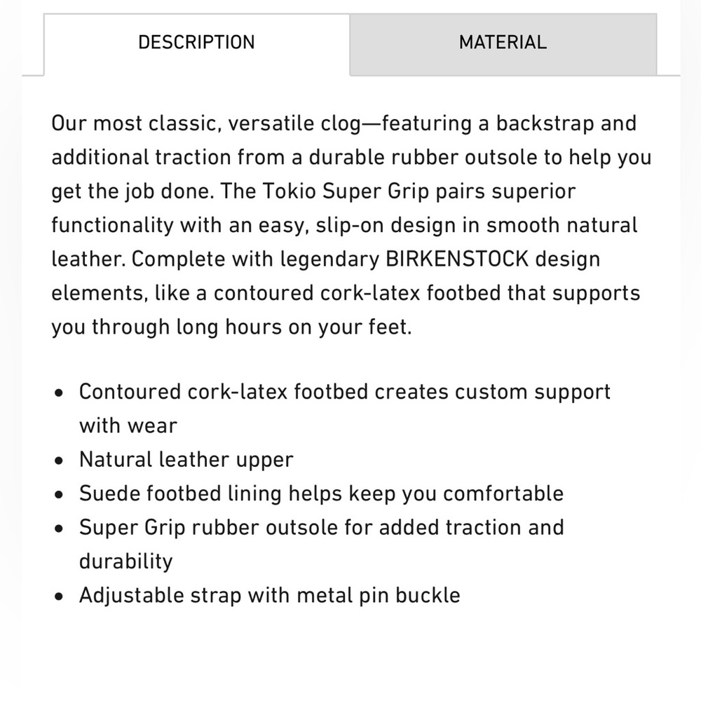 ❌SOLD❌ NWT Birkenstock with Back-strap! Professional - Medical - Hospitality - Picture 12 of 16